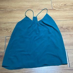 Adorable Green Racerback Tank!